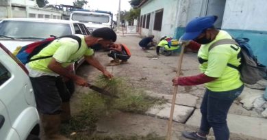 Ante llegada de las lluvias Carabobo Te Quiero intensifica trabajos de desmalezamiento en municipio Carlos Arvelo