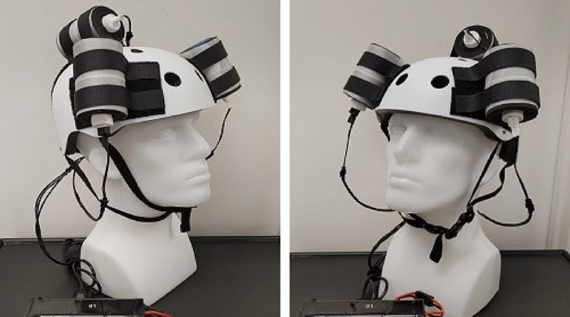 Científicos crean dispositivo electromagnético integrado en un casco para combatir el cáncer cerebral