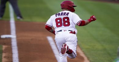 Gerardo Parra conectó su segundo jonrón de la temporada