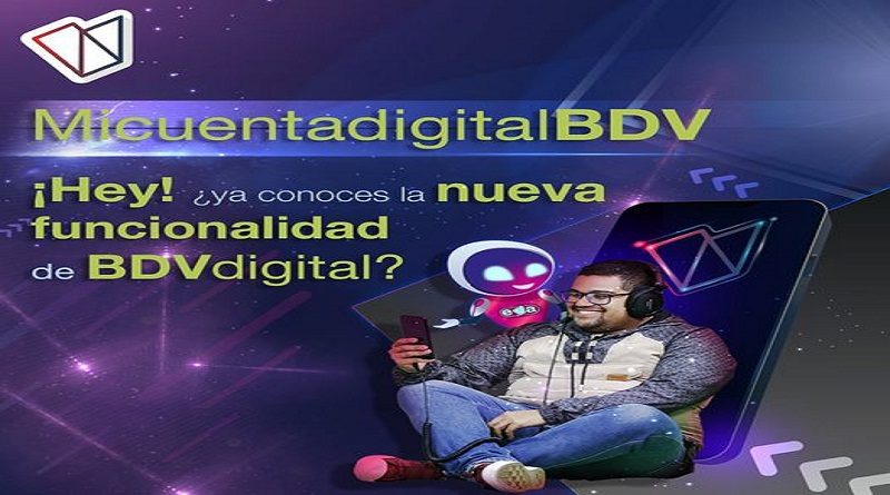 Banco de Venezuela impulsa creación de cuentas digitales para nuevos clientes