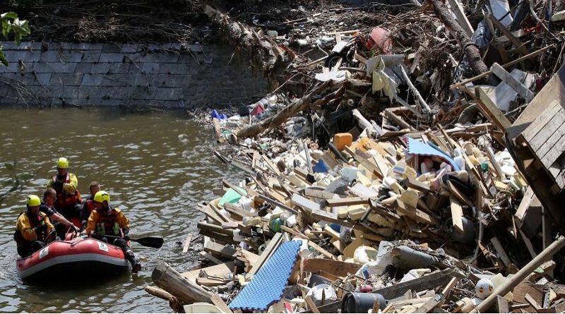Ascienden a 37 las muertes por las inundaciones en Bélgica