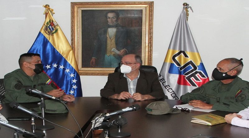 CNE y CEOFANB coordinan medidas de seguridad para las Megaelecciones del 21NOV
