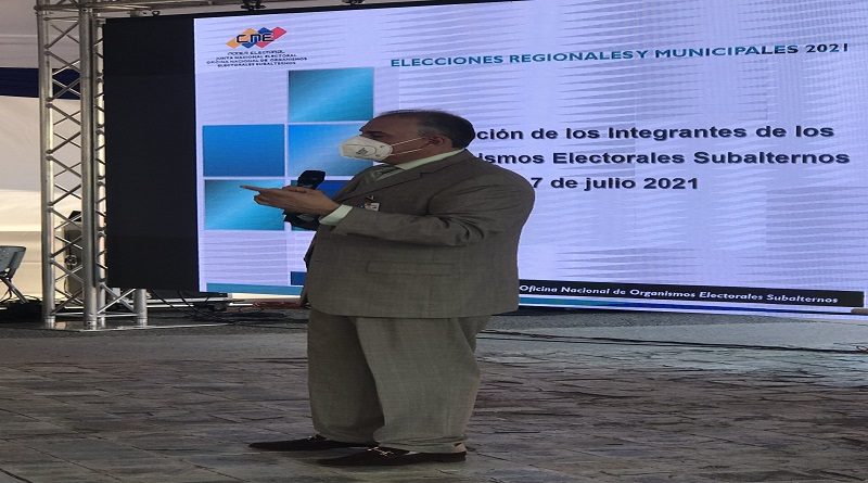 CNE selecciona a integrantes de los órganos electorales subalternos