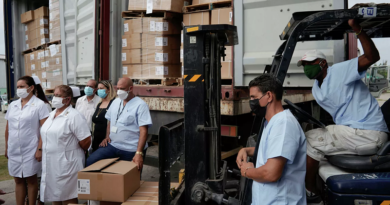 Cuba recibe 1,7 millones de jeringuillas donadas por el pueblo de EE.UU.