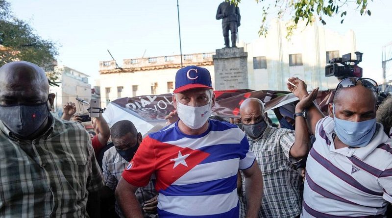 NUEVA ARREMETIDA IMPERIAL | El pueblo cubano sale a las calles contra pretendida petición de “Ayuda Humanitaria” para superar pandemia