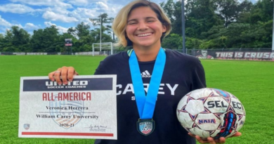 Verónica Herrera forma parte del 11 ideal de la temporada 2020-2021 en la liga femenil universitaria de EE.UU.