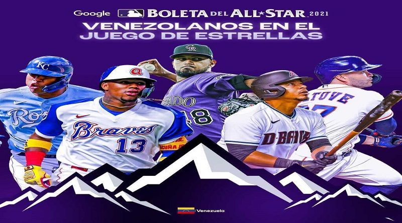 Un total de 5 peloteros criollos brillarán en el Juego de Estrellas de las Grandes Ligas
