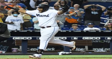Jesús Aguilar dejó en el terreno a los Dodgers con cuadrangular