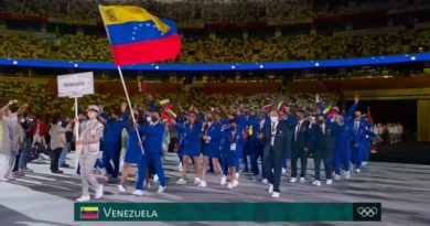 Ceremonia de Apertura JJ.OO. Tokio 2020 | Venezuela ondea el tricolor patrio