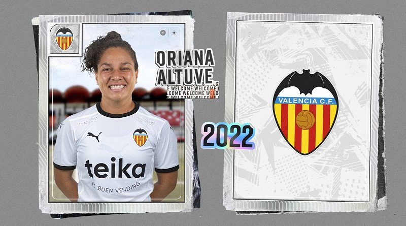 Valencia CF de España fichó a Oriana Altuve hasta el 2022