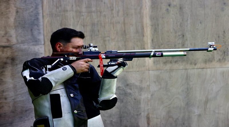 Julio Iemma culminó en la posición 39 en Rifle de Aire 50 metros