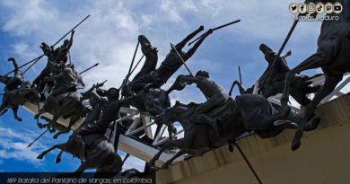 Venezuela conmemora 202 años de la Batalla del Pantano de Vargas