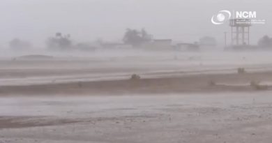 Emiratos Árabes Unidos provoca fuertes lluvias artificiales con una nueva tecnología en medio de una ola de calor de casi 50 grados (Instagram @officialuaeweather)