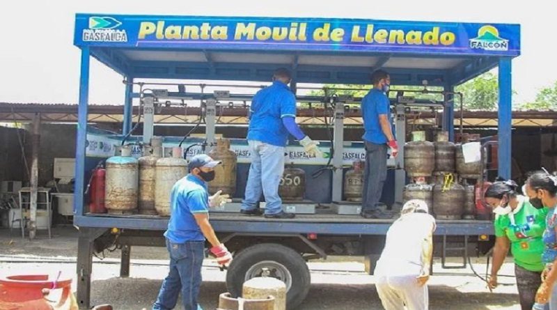 Más de 500 mil familias de diferentes municipios de Falcón son beneficiadas con jornadas de gas doméstico