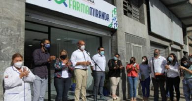 Activan servicio de entrega de medicamentos a domicilio en comunidades de Miranda