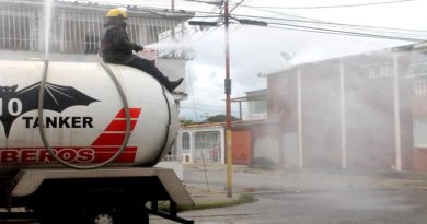 Gobierno Bolivariano refuerza jornadas de desinfección contra la COVID-19 en la Isabelica estado Carabobo