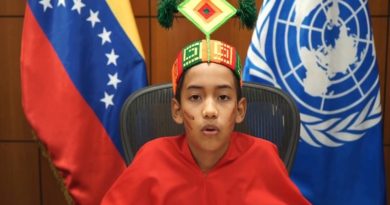 Venezuela llama a los pueblos del mundo a dar prioridad en aplicación de vacunas contra la COVID-19 a comunidades indígenas