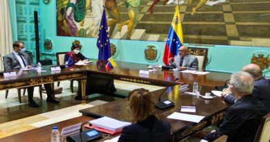 Jefe del Parlamento venezolano recibió a miembros de la UE para observación electoral de cara a las Megaelecciones del 21NOV