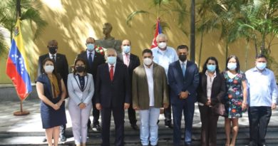 Embajada de Cuba en Venezuela conmemoró 68 aniversario del Día de la Rebeldía Nacional