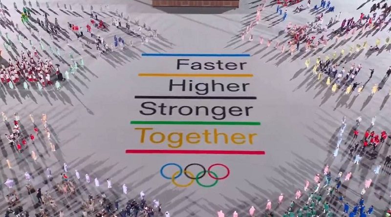 Presentan el lema de Tokio 2020: “Más rápido, más alto, más fuerte. Juntos”