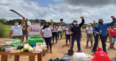 Minppau firmó convenio productivo con la Misión Piar para fortalecimiento de siete escuelas agromineras en Bolívar