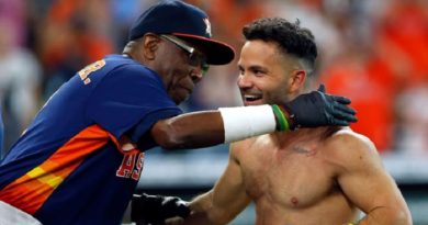 Jonrón de José Altuve dejó en el terreno a los Yanquis