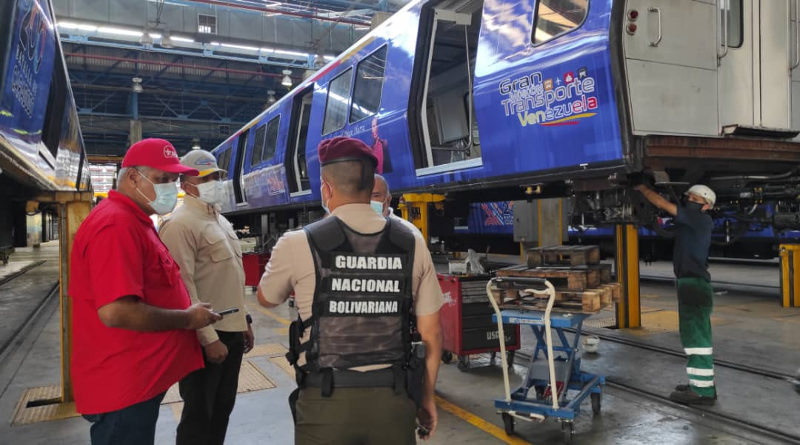 Órganos de seguridad evalúan estrategias en el sistema Metro y Ferrocarril (4)