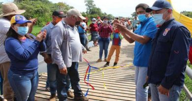 Inauguran puente que favorece más de 30 comunidades agrícolas de Barinas