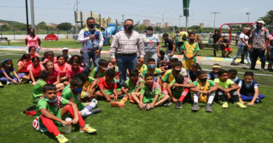 Reinaugurado Complejo Deportivo en la UD-15 de Caña de Azúcar en Aragua