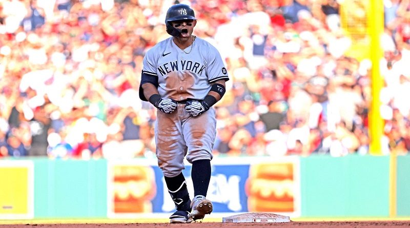 Rougned Odor y Gleyber Torres fueron decisivos en la victoria de Yankees 4-3 ante Medias Rojas