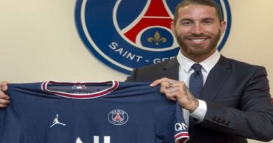 PSG anuncia fichaje oficial del defensa español Sergio Ramos