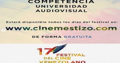 Unearte presente en Competencia Universidad Audiovisual del Festival de Cine Venezolano
