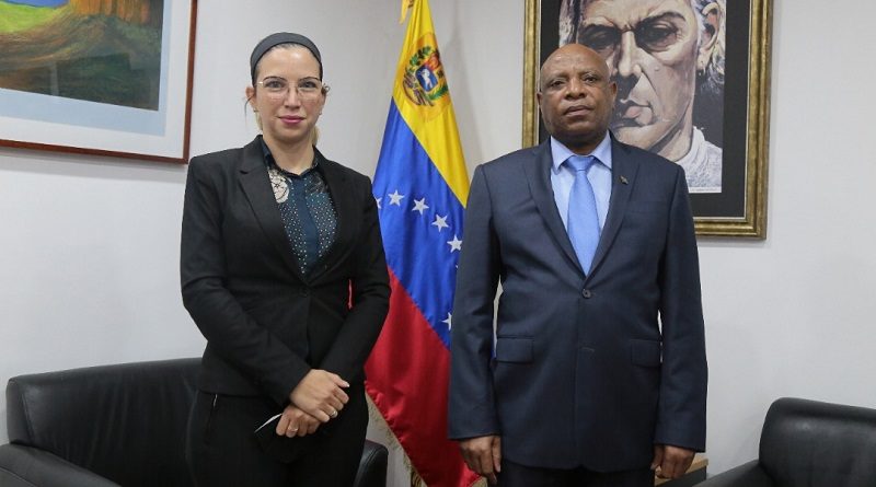 Venezuela y Sudáfrica revisan las relaciones que mantienen ambos países en el ámbito multilateral