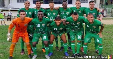 Atlético El Vigía venció 2-0 a Unión Local Andina en el partido inaugural de la Liga Futve 2