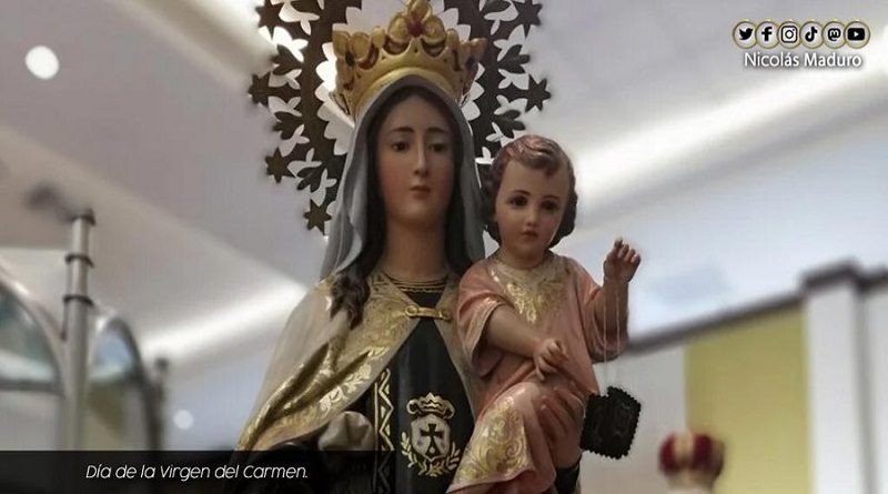 Oraciones de salud y protección se elevan en las familias venezolanas en el Día de Nuestra Señora del Monte Carmelo