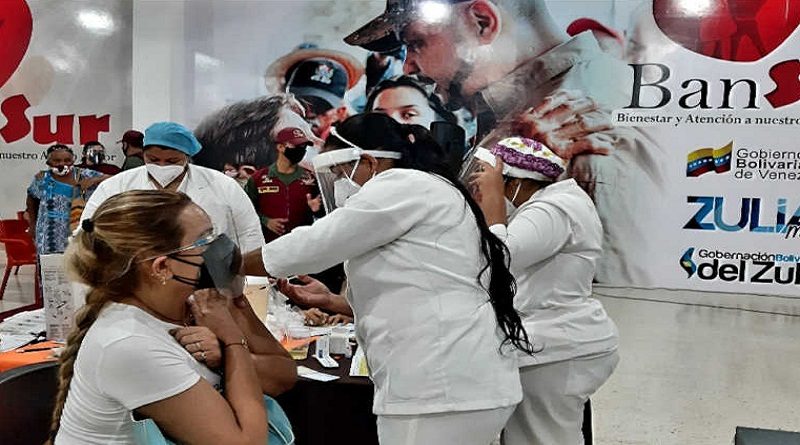 Más de 200 mil vacunas AntiCOVID-19 se han aplicado en el Zulia