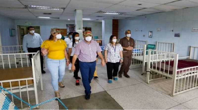 Inician labores de adecuación del área de emergencia en el Hospital José María Benítez en la Victoria Aragua