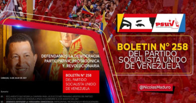 Boletín Nº 258 del PSUV llama a defender la Boletín Nº 258 del PSUV llama a defender la Democracia Participativa, Protagónica y Revolucionaria