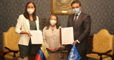 Venezuela renovó convenio con la ONU para la recuperación de la infraestructura hídrica del país