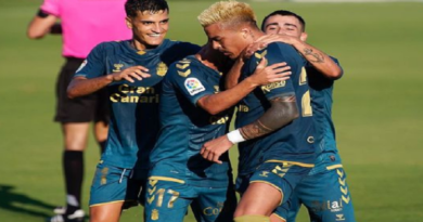 Adalberto Peñaranda anotó su primer gol con Las Palmas en victoria 3-2 ante el Wolverhampton