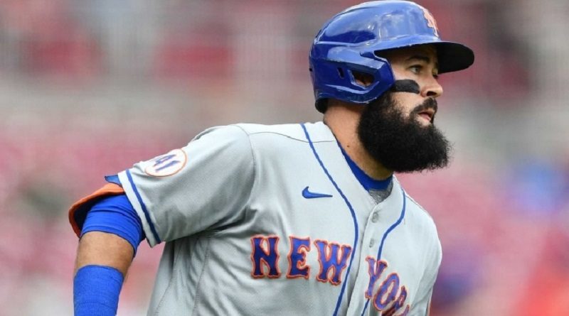 Luis Guillorme conectó su primer cuadrangular de la temporada en victoria de los Mets 7-0 ante Rojos