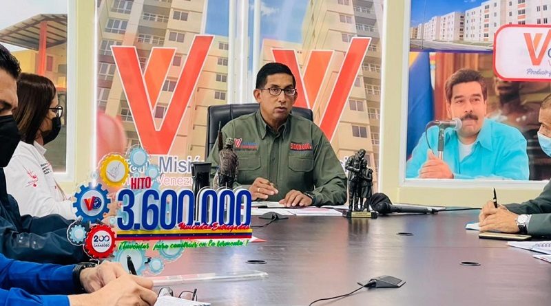 GMVV ha entregado 3.601.925 viviendas en todo el territorio nacional