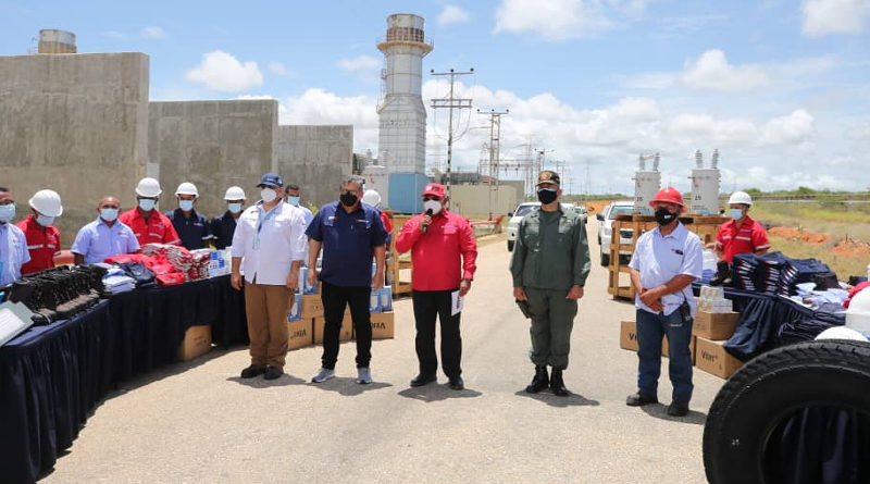 Entregan más de 2 mil 636 insumos a trabajadores de Corpoelec para fortalecer Sistema Eléctrico de Nueva Esparta