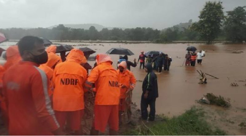 Al menos 43 muertos dejan lluvias en el oeste de la India