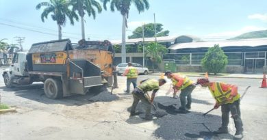 Plan de Bacheo en tu Comunidad coloca más de 6.400 toneladas de asfalto en Aragua