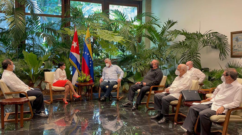Vicepresidenta Delcy Rodríguez culmina visita oficial a Cuba y reafirma cooperación estratégica