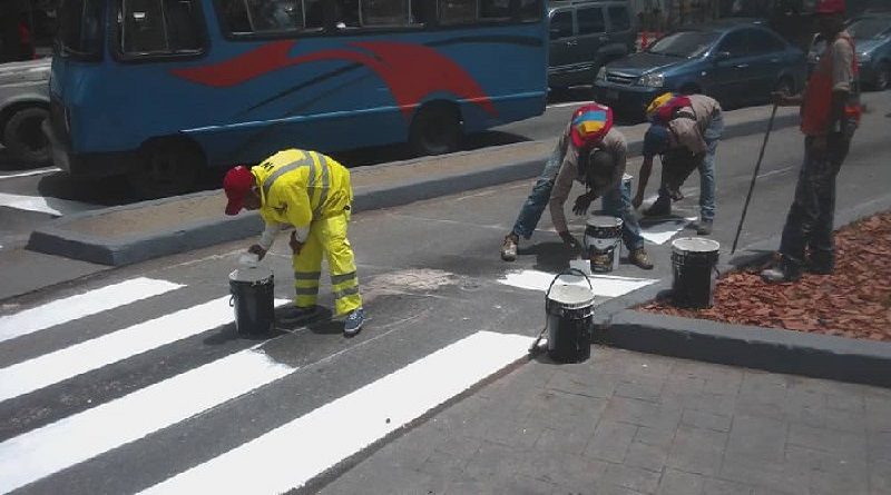 Más de 170 mil kilómetros de vialidad ha demarcado el INTT en el primer semestre del año