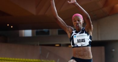 Yulimar Rojas finaliza segunda en la prueba de salto triple de la Liga de Diamante en Mónaco