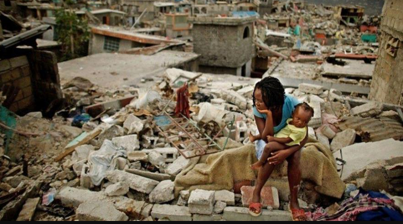 Se eleva a más de mil 200 el número de personas que perdieron la vida por el terremoto en Haití