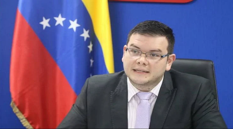 Orlando Salazar, director de Relaciones Internacionales del Servicio Autónomo de la Propiedad Intelectual (SAPI).
